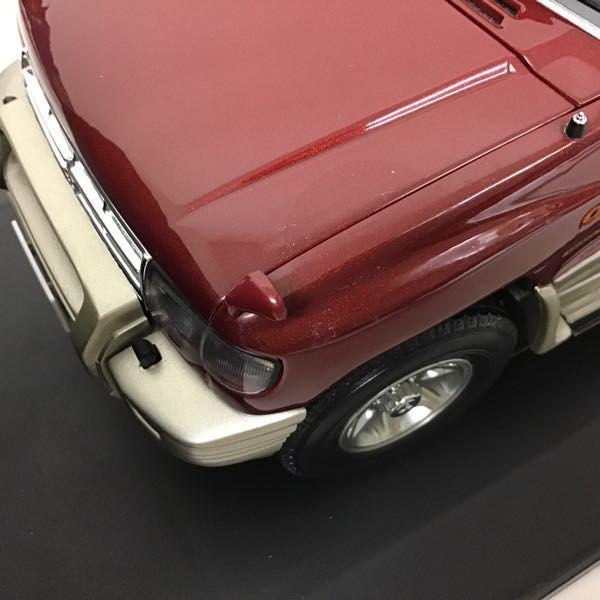 オートアート 1/18 三菱 パジェロ LWB 1998 メタリックレッド RH