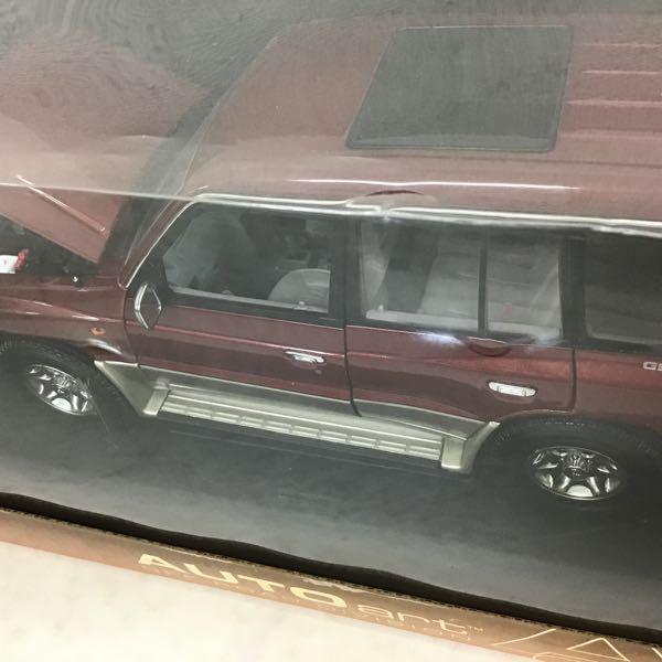 オートアート 1/18 三菱 パジェロ LWB 1998 メタリックレッド RH