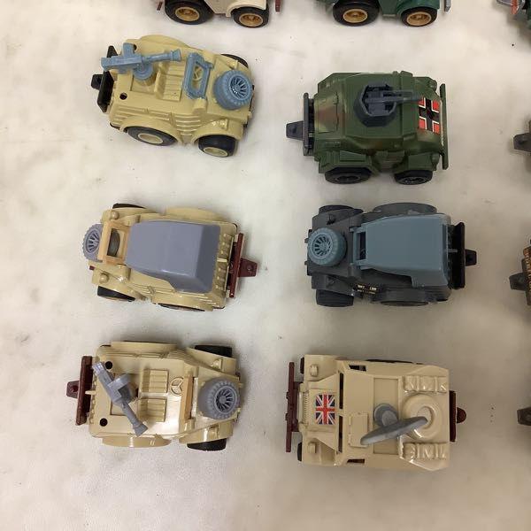 【美品】コンバット　チョロQ ブリティッシュ クォード ガントラック 美品】コンバット チョロQ ブリティッシュ クォード ガン