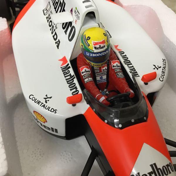 ミニチャンプス 1/18 アイルトンセナ レーシングカーコレクション