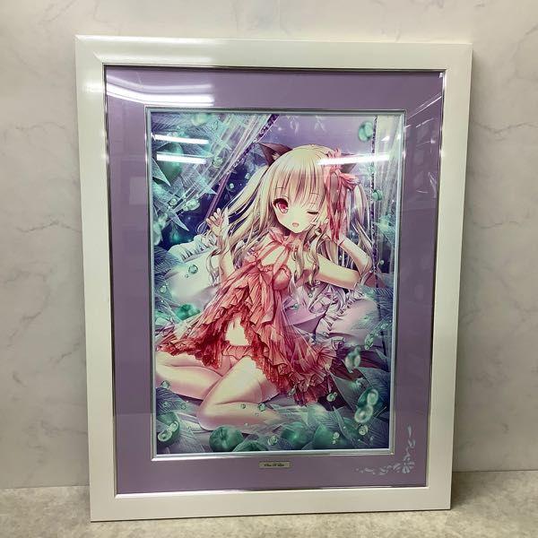同梱不可□ アールビバン 版画 てぃんくる DX版 PESCA DI LUPA 6