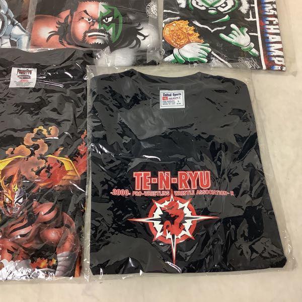 未開封 プロレス Tシャツ TE-N-RYU、佐々木健介＆パワー・ウォリアー