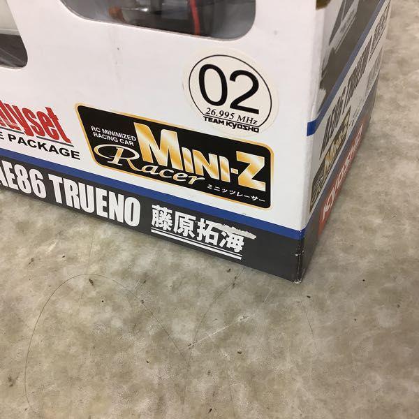 ミニッツレーサー用ボディセット 頭文字D AE86 TRUENO 藤原拓海