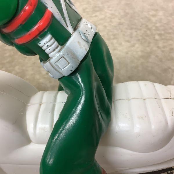 ジャンク 箱無 ポピー ソフビ 仮面ライダーV3 スーパージャンプ