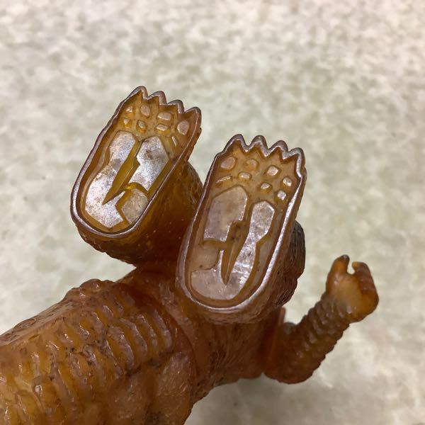 キングザウルス　レッドキング　イエロークリアー　ポピー　ロッテ　ソフビ　最終出品 ポピー キングザウルス シリーズ レッドキング クリアソフビ