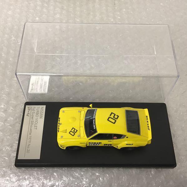 P-4 1/43 日産 ターボ バイオレットスーパーシルエット 1979