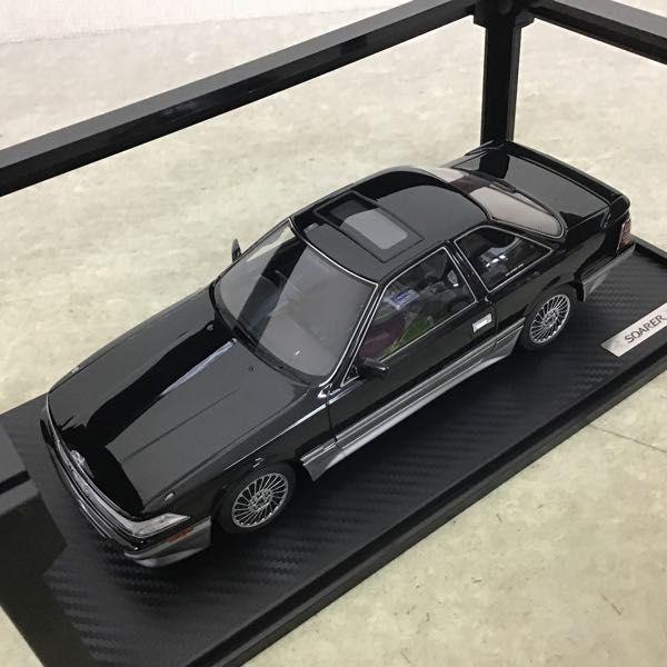 イグニッションモデル 1/18 トヨタ ソアラ2.0GTツインターボ 1/18 トヨタ ソアラ 2.0GT ツインターボL ブラック/シルバー