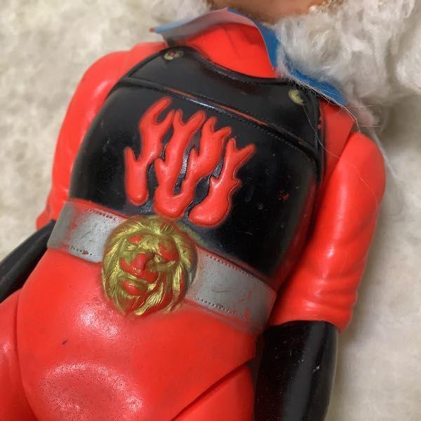 ライオン丸 ソフビ 無版権 C.J.MART / ピープロレトロソフビヒーローズ 風雲ライオン丸(兜