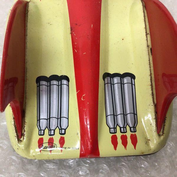 欠品 箱無し アオシン ブリキ 自動車 GO!GO! 仮面ライダー /当時