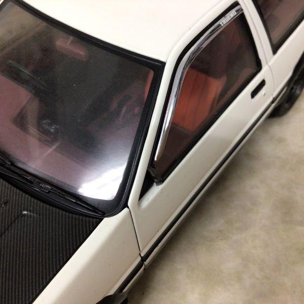 ジャンク 箱無し オートアート 1/18 マツダ RX-7 イエロー