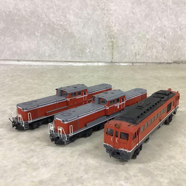 ジャンク KATO等 HOゲージ DD 51608、DD 51666 ディーゼル機関車、DF