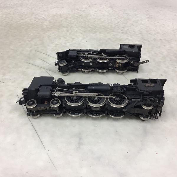 訳あり ジャンク HOゲージ C51 207 他 蒸気機関車 炭水車 鉄道模型