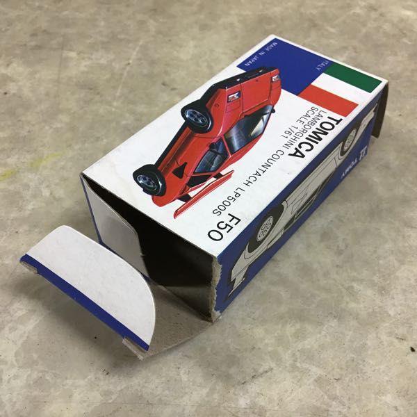 【トミカ・青箱・日本製】ゆずこしょう　ランボルギーニカウンタックLP500 ミニカーショップ ケンボックス トミカ 青箱☆F12