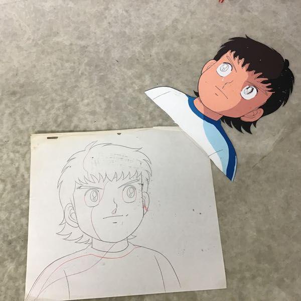 セル画 線画 キャプテン翼 大空翼 A8 A5 若林源三235 A10 ロベルト本郷