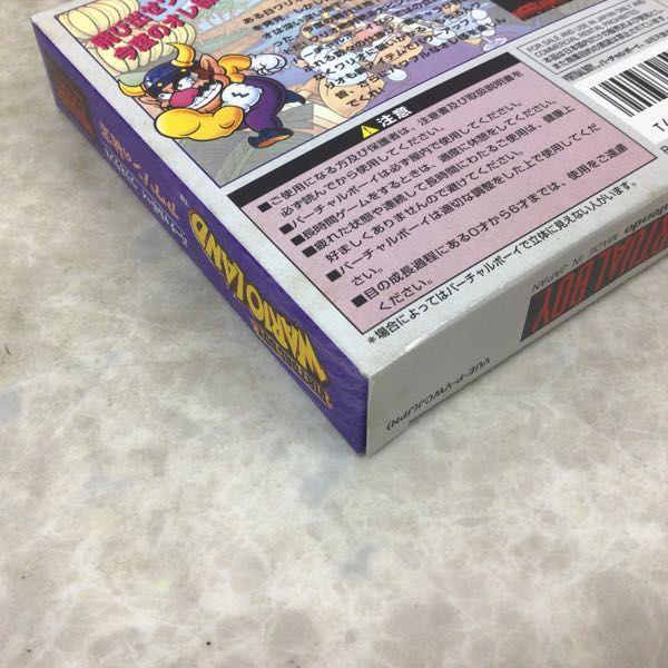 バーチャルボーイソフト　ワリオランド アワゾンの秘宝(状態：箱(内箱含む)状態難) ワリオランド アワゾンの秘宝 バーチャルボーイ ソフト - メルカリ