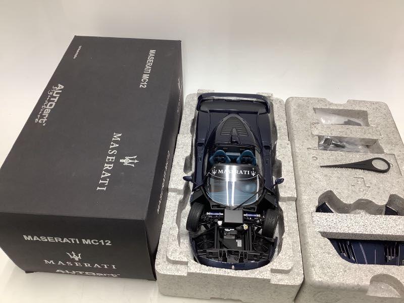 AUTOart 1/18 オートアート マセラティ MC12 メタリックブルー