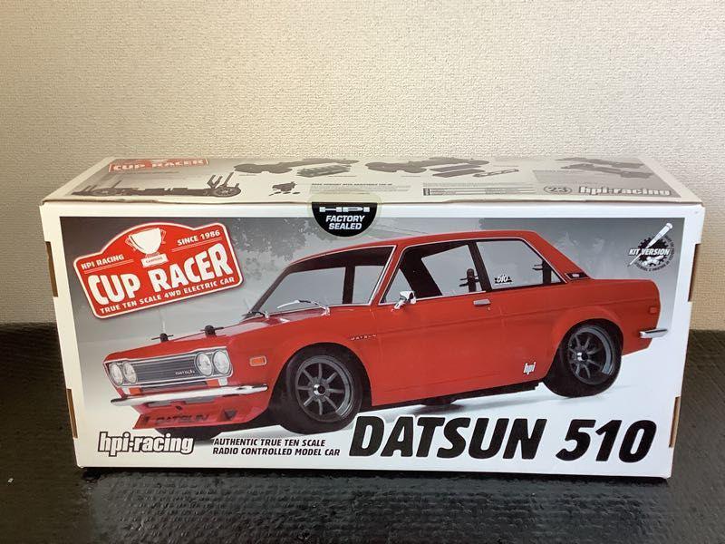 未開封 HPI RACING 1/10 カップレーサー 1M ダットサン510 CUP RACER