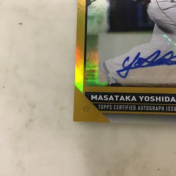 PSA8 2023 TOPPS BIG LEAGUE 吉田正尚 サイン /50 PSA8 2023 TOPPS BIG LEAGUE 吉田正尚 サイン /50