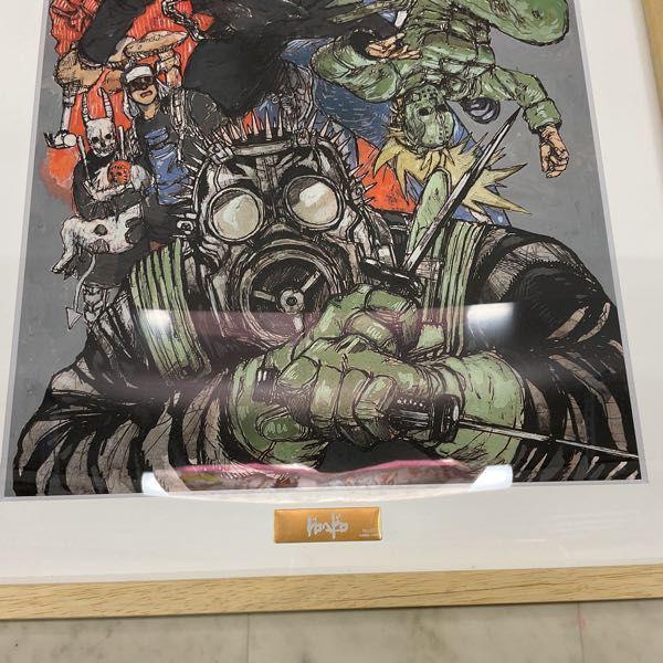 ドロヘドロ オースター名鑑 扉絵 複製原画 ドロヘドロ オースター名鑑 扉絵 複製原画
