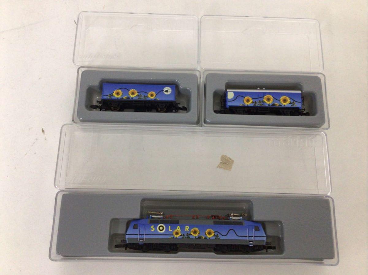 メルクリン　Marklin Solar Set 81510 SOLAR Zゲージ メルクリン Zゲージ mini-club 81510 ソーラー システム トランク