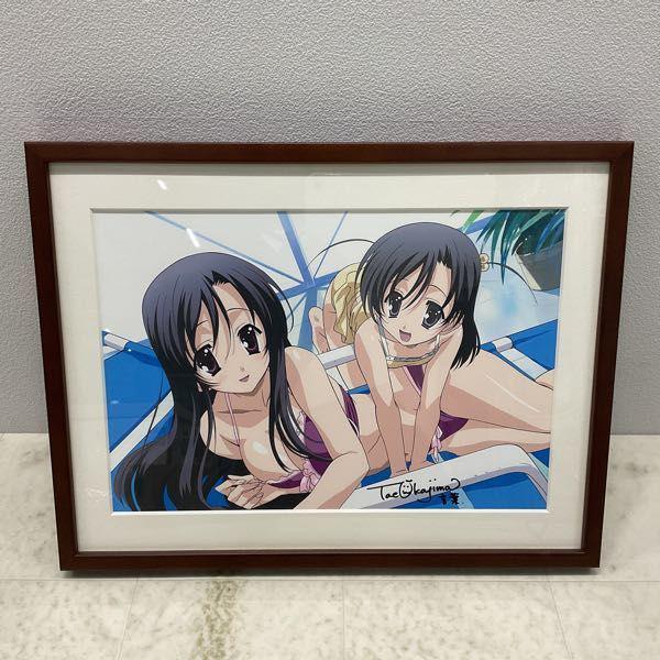 キャラアニ スクールデイズ 複製原画 セット キャラアニ School Days 桂言葉＆桂心 複製原画 販売・買取