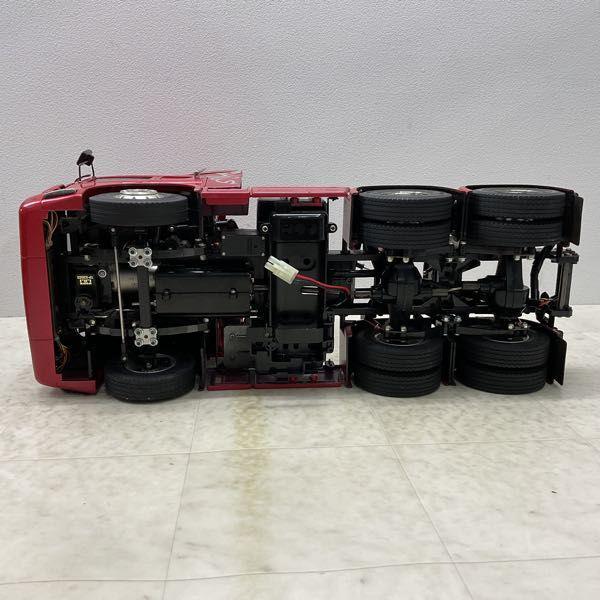 ジャンク タミヤ 1/14 電動RC トレーラーヘッド スカニア R620 6×4