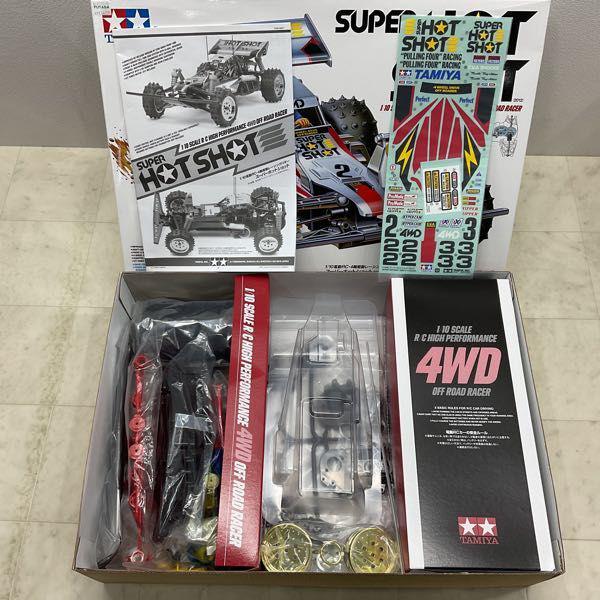 タミヤ 1/10 電動RCカー 4輪駆動レーシングバギー スーパーホット
