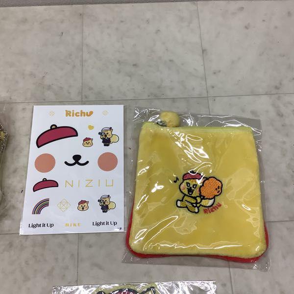 未開封含 NiziU OFFICIAL CHARACTER NIZOO OFFICIAL MD ポーチ Richu
