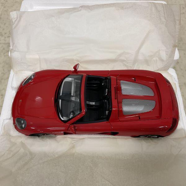 ミニチャンプス 1/18 ポルシェ カレラ GT・2004 レッド 販売・買取