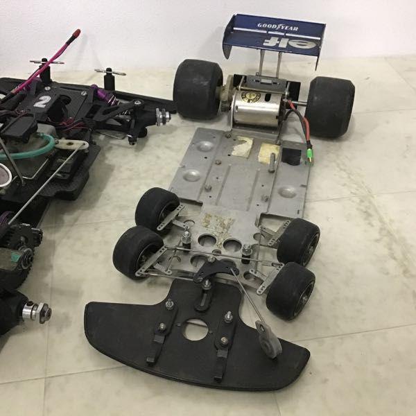 訳あり ジャンク RC シャーシ タイヤ KO PROPO ZX-300アンプ サンワ