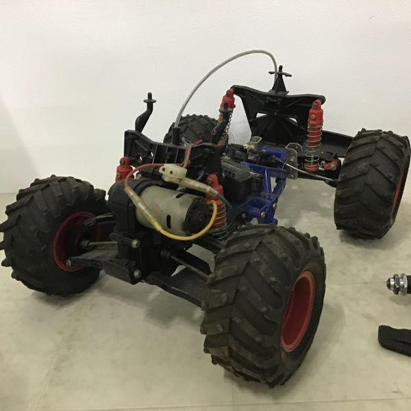 訳あり ジャンク RC シャーシ タイヤ KO PROPO ZX-300アンプ サンワ