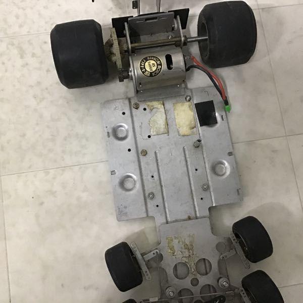 訳あり ジャンク RC シャーシ タイヤ KO PROPO ZX-300アンプ サンワ
