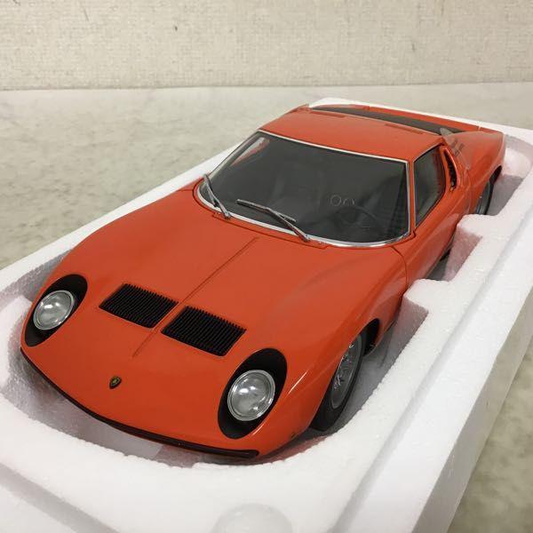 オートアート 1/18 ランボルギーニ ミウラ SV オレンジ 販売・買取