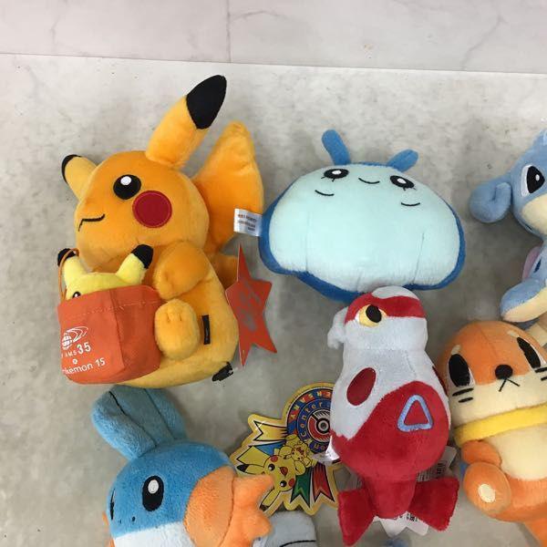 ポケモン ぬいぐるみ 色違いのピカチュウ、コリンク、ラプラス