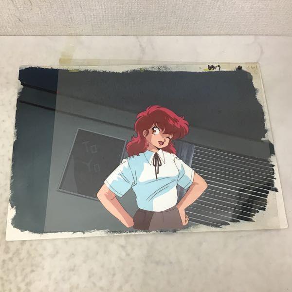 セル画 線画 プロジェクトA子 A子 上半身 背景付き 販売・買取