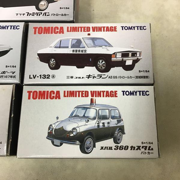 トミカ リミテッド ヴィンテージ スバル360カスタムパトカー 3個セット トミカリミテッドヴィンテージ トミカショップ限定 スバル360