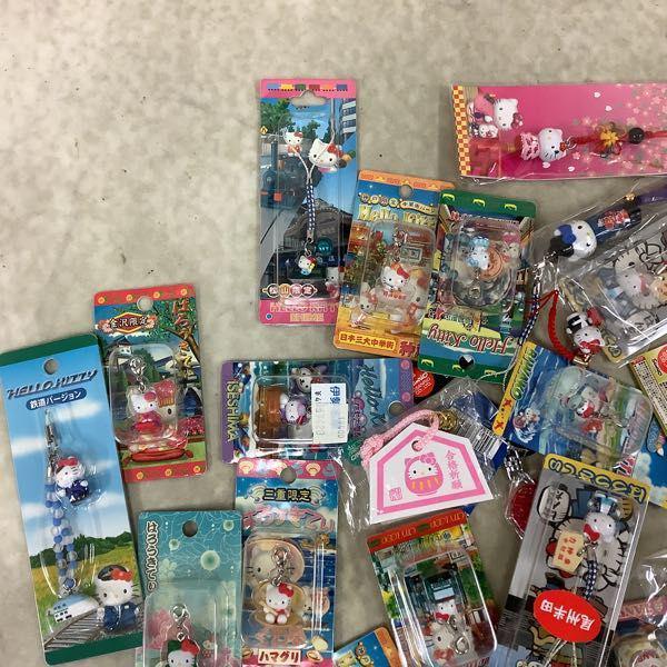 ご当地キティー 根付けストラップ5点セット