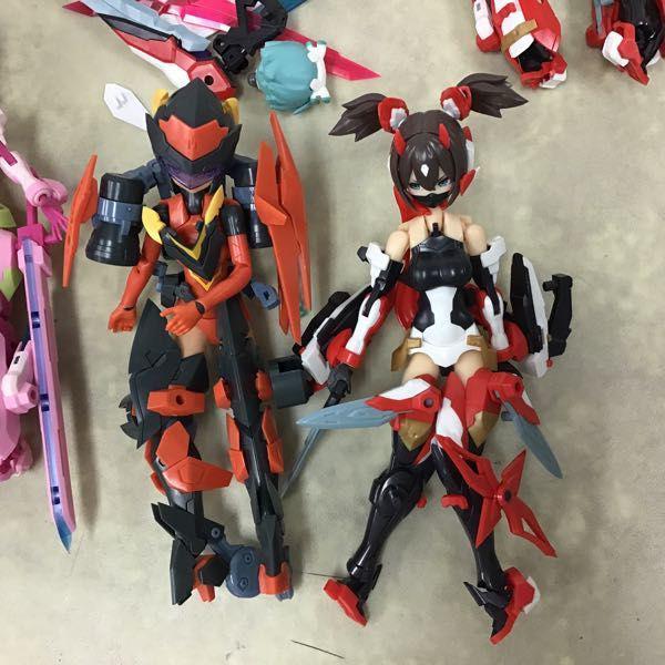 ジャンク メガミデバイス 他 組済 部品取り 朱羅 九尾、弓兵 桜