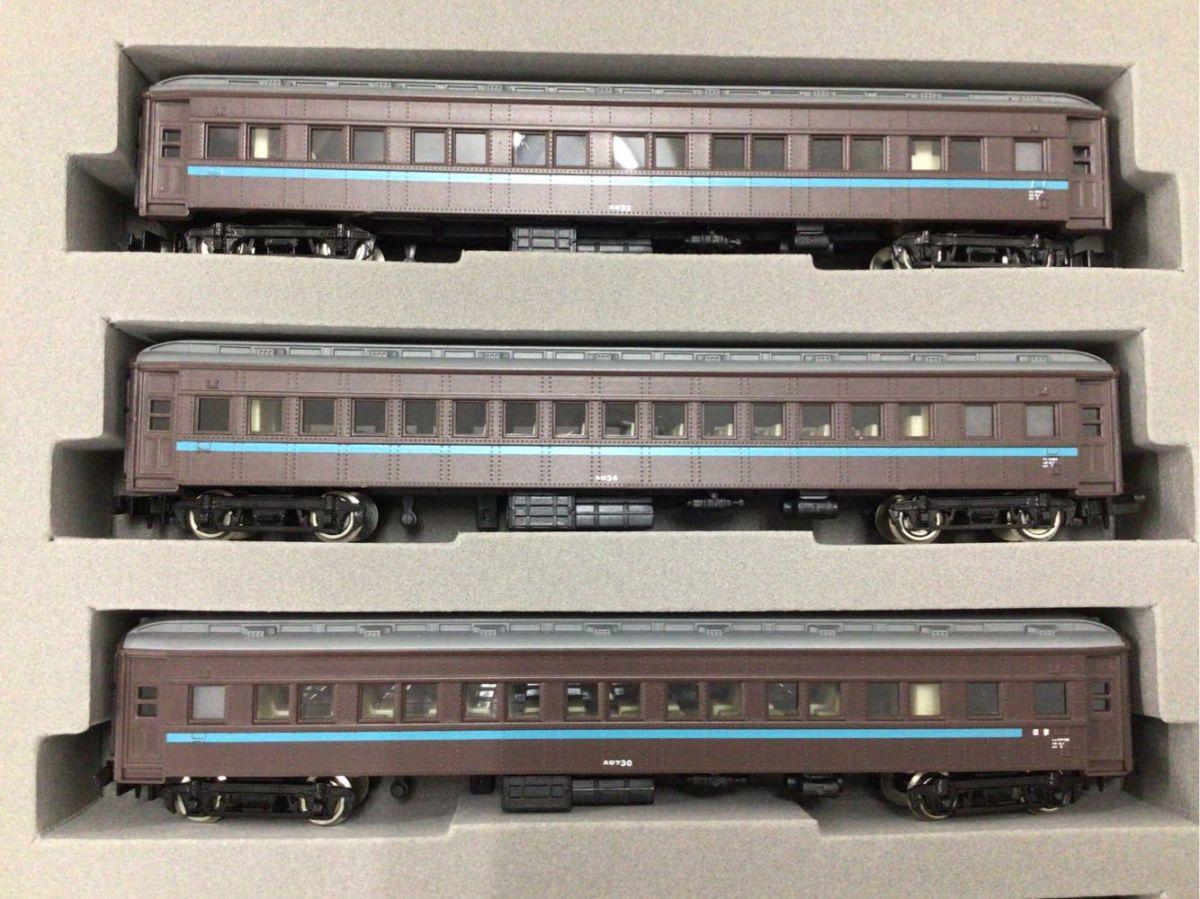 モデモ NS108 国鉄20m級 旧型客車 二等車セット カプラー交換済み N) NS108 国鉄 20m級旧形客車 二等車6両セット | モデモ | NS108