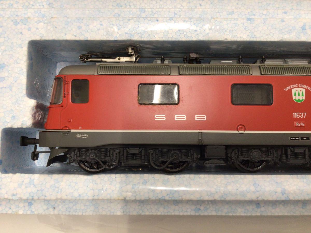 動作未確認 HAG HOゲージ Re6/6 SBB rot スイス国鉄 鉄道模型 販売・買取