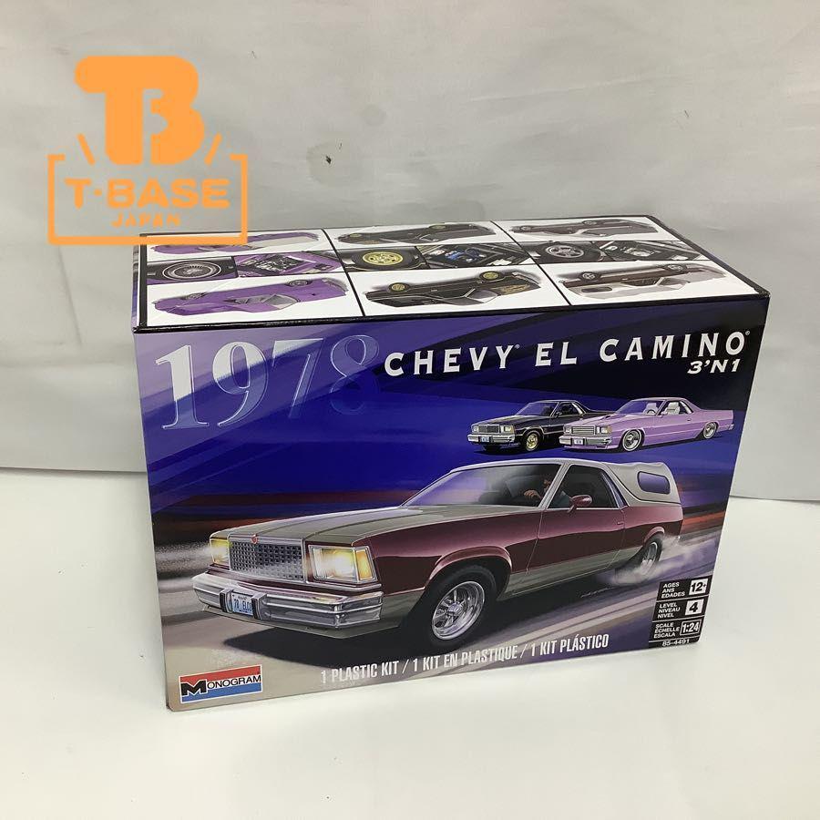 1円〜 MONOGRAM 1/24 シェビーエル カミノ 1978 プラモデル