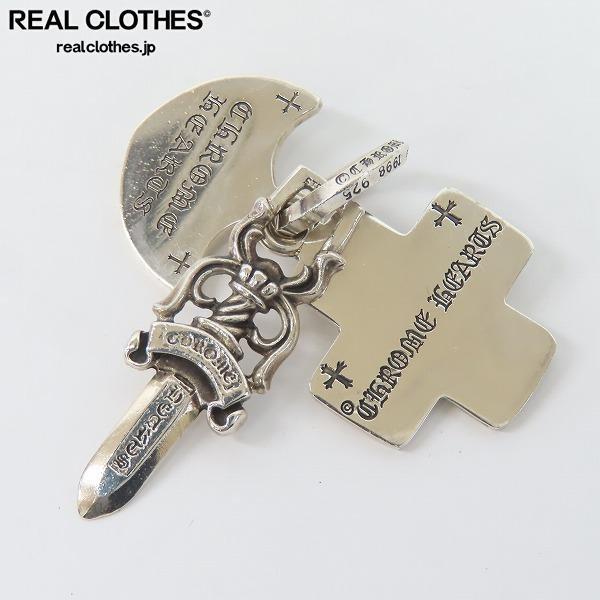CHROME HEARTS/クロムハーツ Bリング 3トリンケッツ ペンダント