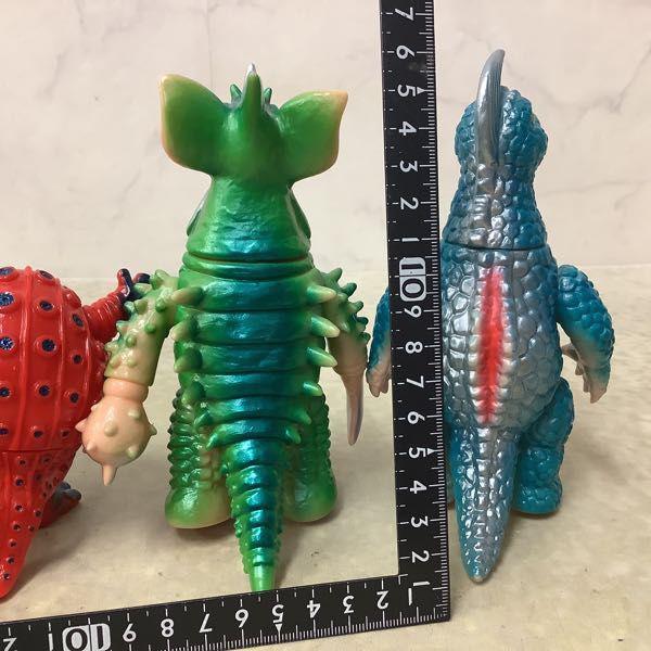 タッコング＆ザザーン＆アーストロン　帰マン怪獣（ブルマァク復刻）ソフビ３体セット タッコング＆ザザーン＆アーストロン帰マン怪獣（ブルマァク復刻