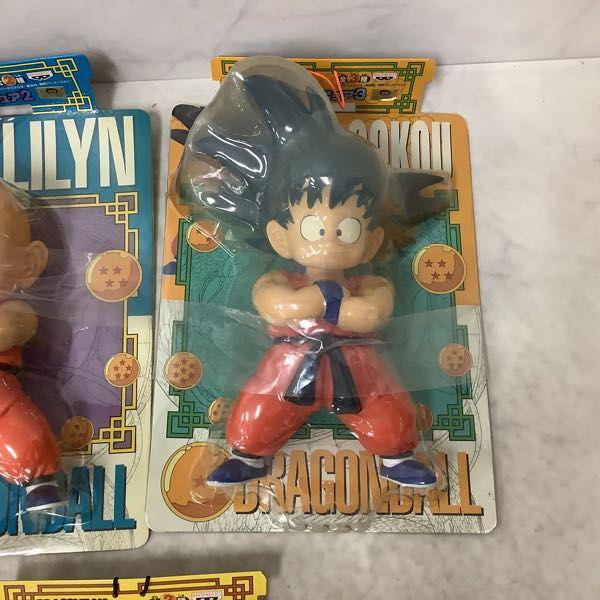 新品未開封】 ドラゴンボール 孫悟空 クリリン ソフビフィギュア 未