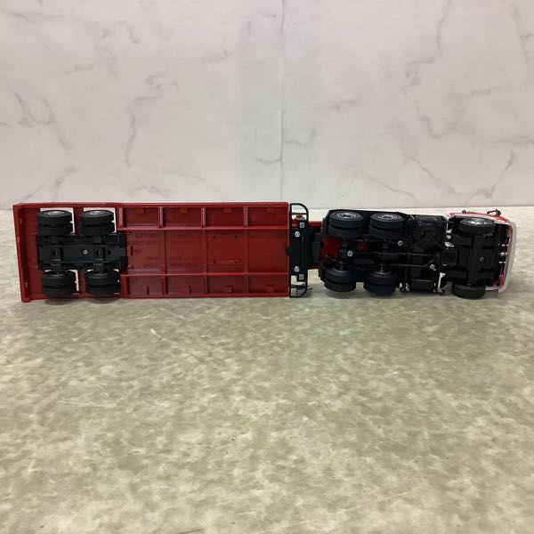 箱無 ヨネザワ ダイヤペット 1/35 三菱ふそう T-95 トレーラー レッド