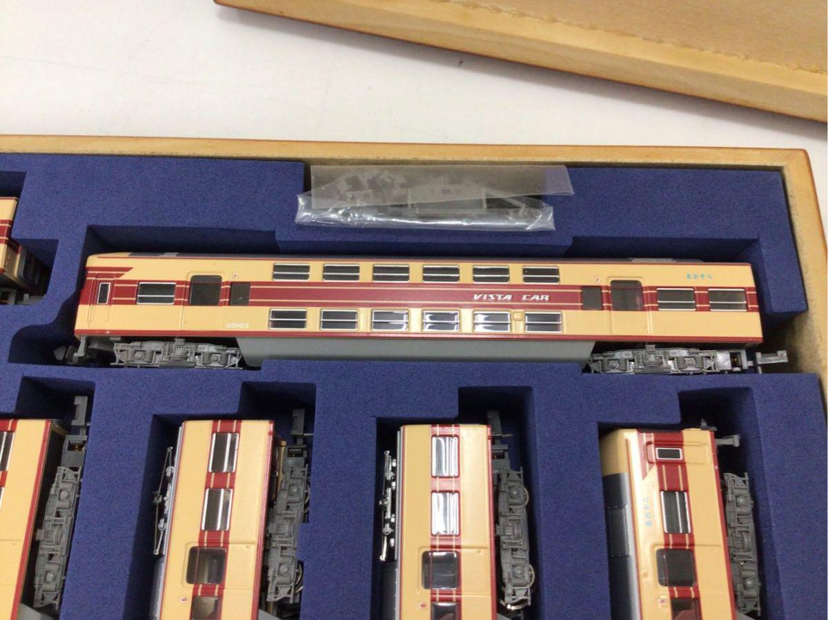 A8292 近鉄20100系 さよならあおぞら号・三重連 9両木箱セット 近鉄20100系 「さよならあおぞら号・三重連」 (9両木箱セット) (鉄道