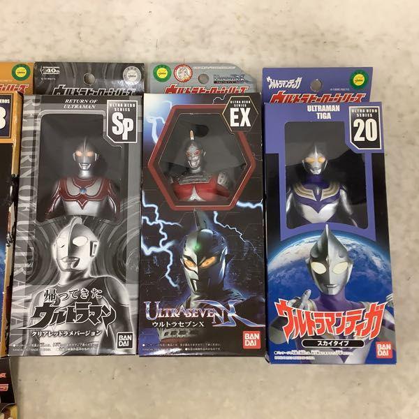 訳あり バンダイ ウルトラヒーローシリーズ ウルトラセブンX ティガ