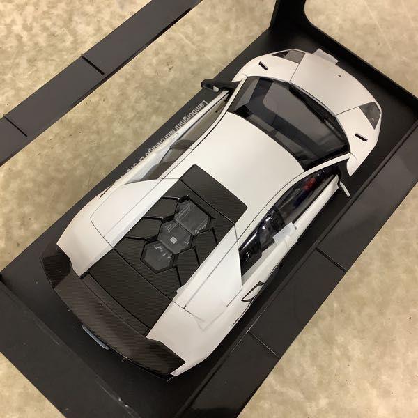 オートアート 1/18 ランボルギーニ ムルシエラゴ LP670-4 SV (BIANCO