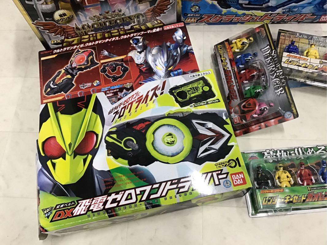 1円～ 同梱不可 ジャンク ウルトラマンジード、仮面ライダーフォーゼ