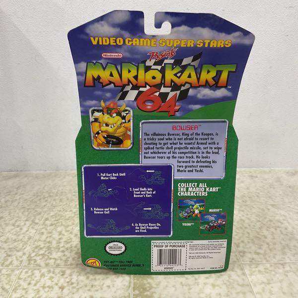 未開封 TOY BIZ VIDEO GAME SUPER STARS マリオカート64 クッパ